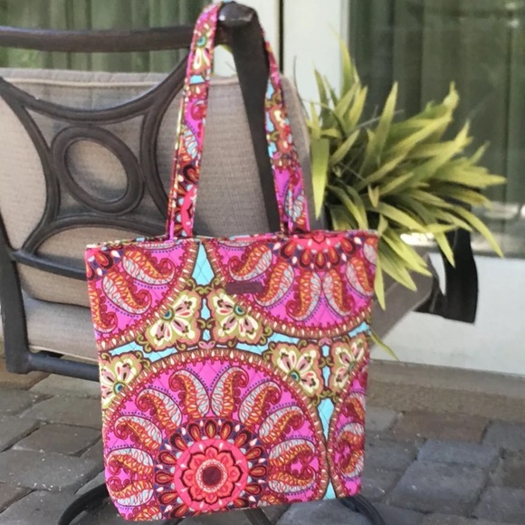 Vera Bradley Handbags - Vera Bradley Tote Resort Medallion 15821-D15 Bag